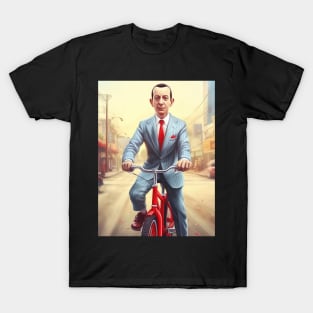 pee wee herman on bike T-Shirt